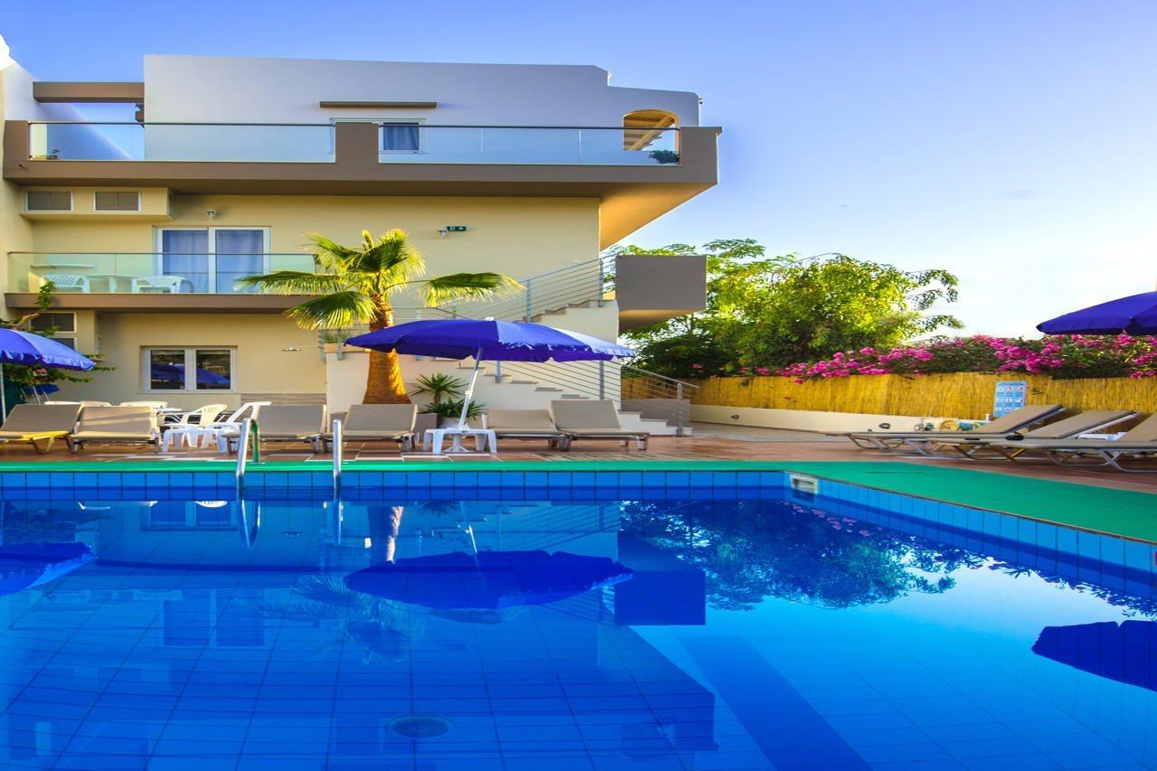 Kastro Beach Apartments Mália Kültér fotó